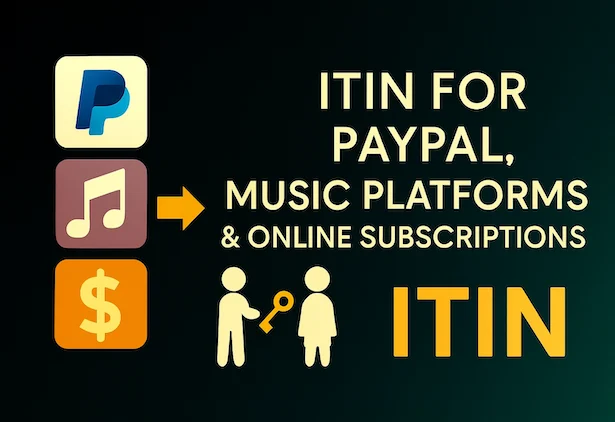 ITIN for PayPal